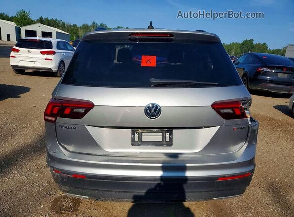 3VV2B7AX4MM122775 2021 VOLKSWAGEN TIGUAN Silver Հետևի տեսք
