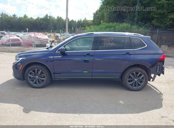 3VV2B7AX4NM101135 2022 VOLKSWAGEN TIGUAN Blue 