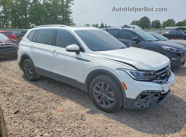 3VV2B7AX4NM131025 2022 VOLKSWAGEN TIGUAN White Передня права чверть