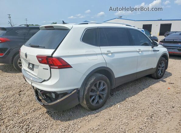 3VV2B7AX4NM131025 2022 VOLKSWAGEN TIGUAN White Задня права чверть