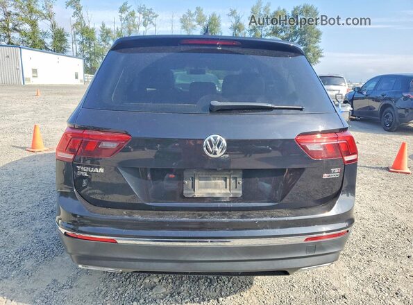 3VV2B7AX5JM105673 2018 VOLKSWAGEN TIGUAN Black Вид ззаду