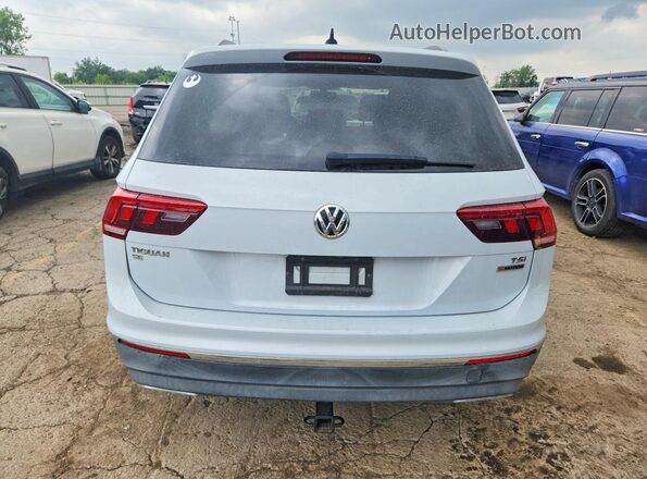3VV2B7AX5JM222184 2018 VOLKSWAGEN TIGUAN White Вид ззаду