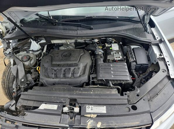 3VV2B7AX5JM222184 2018 VOLKSWAGEN TIGUAN White Вид підкапотного простору