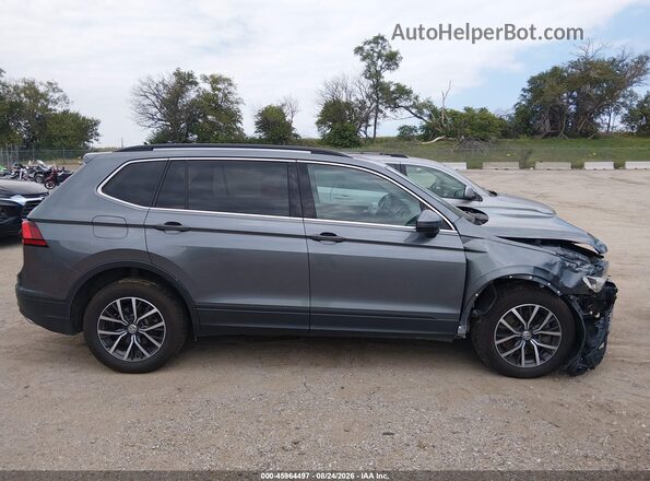 3VV2B7AX5KM136424 2019 VOLKSWAGEN TIGUAN Gray უკანა სალონის ხედი