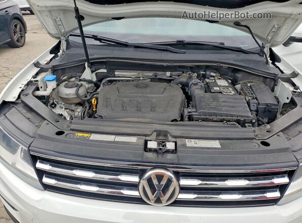 3VV2B7AX5KM185672 2019 VOLKSWAGEN TIGUAN White Շարժիչի բաժամունքի տեսք