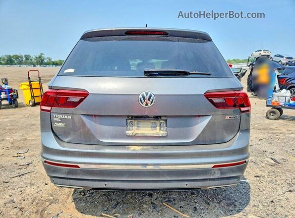 3VV2B7AX5LM121360 2020 VOLKSWAGEN TIGUAN Gray უკანა ხედი