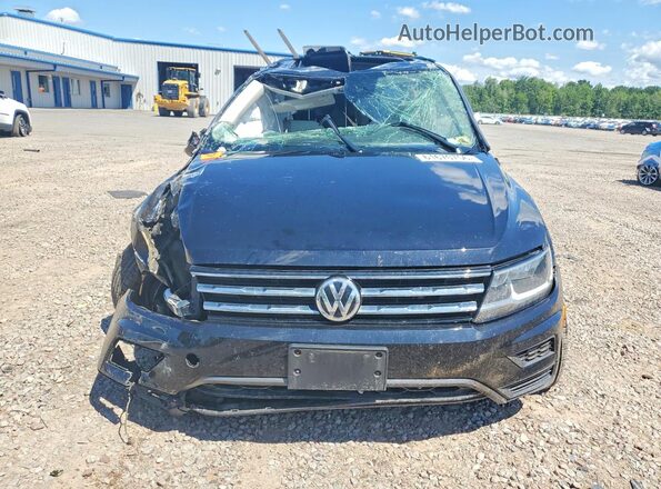 3VV2B7AX5LM140152 2020 VOLKSWAGEN TIGUAN Black წინა ხედი