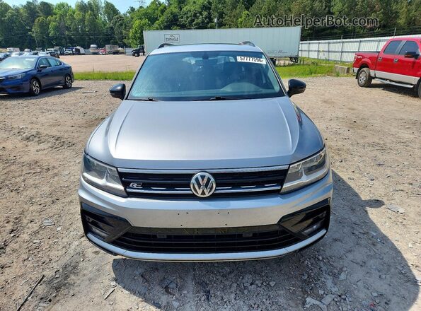 3VV2B7AX5MM023236 2021 VOLKSWAGEN TIGUAN Silver Front view