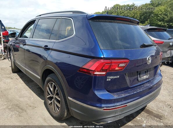 3VV2B7AX5MM058567 2021 VOLKSWAGEN TIGUAN Blue Tył lewy