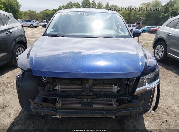 3VV2B7AX5MM058567 2021 VOLKSWAGEN TIGUAN Blue Widok wnętrza z tyłu
