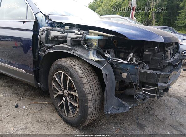 3VV2B7AX5MM058567 2021 VOLKSWAGEN TIGUAN Blue Widok z przodu