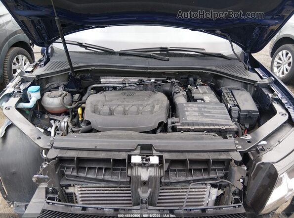 3VV2B7AX5MM058567 2021 VOLKSWAGEN TIGUAN Blue Widok z tyłu