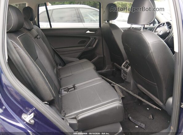 3VV2B7AX5MM058567 2021 VOLKSWAGEN TIGUAN Blue Widok naklejki z numerem VIN