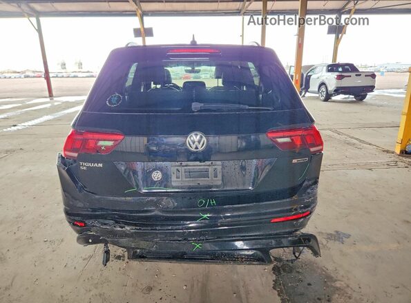 3VV2B7AX5MM106665 2021 VOLKSWAGEN TIGUAN Black უკანა ხედი