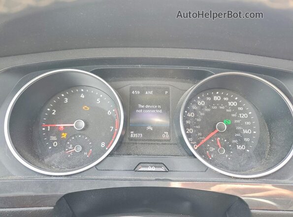 3VV2B7AX5MM130822 2021 VOLKSWAGEN TIGUAN Silver Vista del cuadro de instrumentos