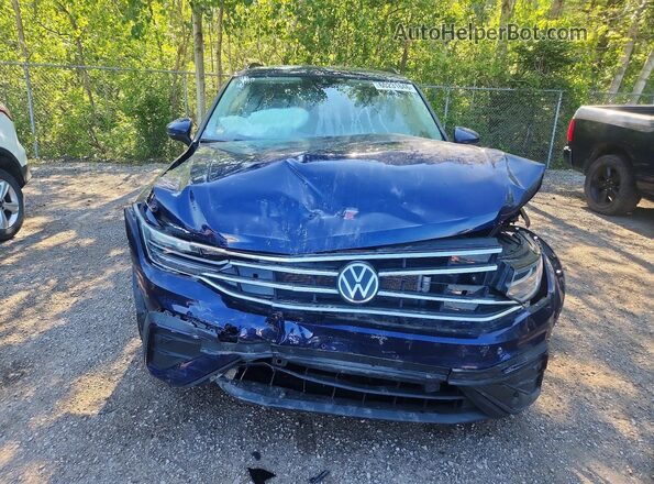 3VV2B7AX5RM126292 2024 VOLKSWAGEN TIGUAN Blue Widok z przodu