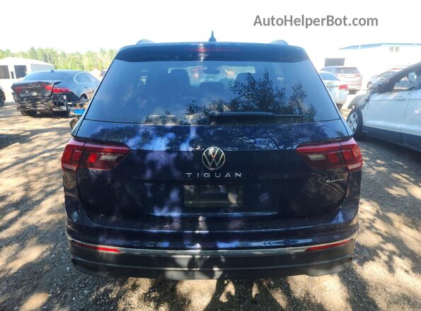 3VV2B7AX5RM126292 2024 VOLKSWAGEN TIGUAN Blue Widok z tyłu
