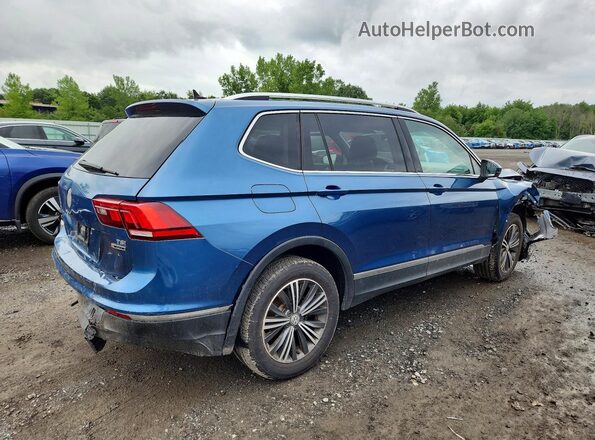 3VV2B7AX6JM134339 2018 VOLKSWAGEN TIGUAN Blue უკანა მარჯვენა