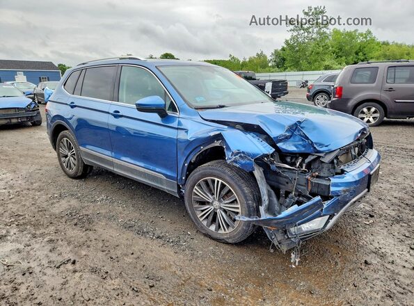 3VV2B7AX6JM134339 2018 VOLKSWAGEN TIGUAN Blue წინა მარჯვენა