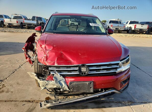3VV2B7AX6KM006877 2019 VOLKSWAGEN TIGUAN Red Front view