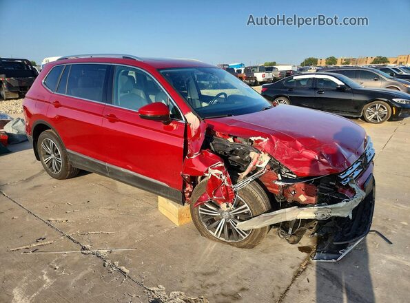 3VV2B7AX6KM006877 2019 VOLKSWAGEN TIGUAN Red Front right