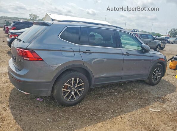 3VV2B7AX6KM062821 2019 VOLKSWAGEN TIGUAN Серый Задняя правая четверть