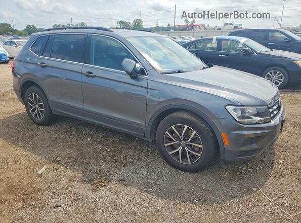 3VV2B7AX6KM062821 2019 VOLKSWAGEN TIGUAN Серый Передняя правая четверть