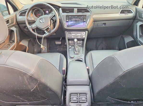 3VV2B7AX6KM136092 2019 VOLKSWAGEN TIGUAN Бирюзовый Вид панели приборов