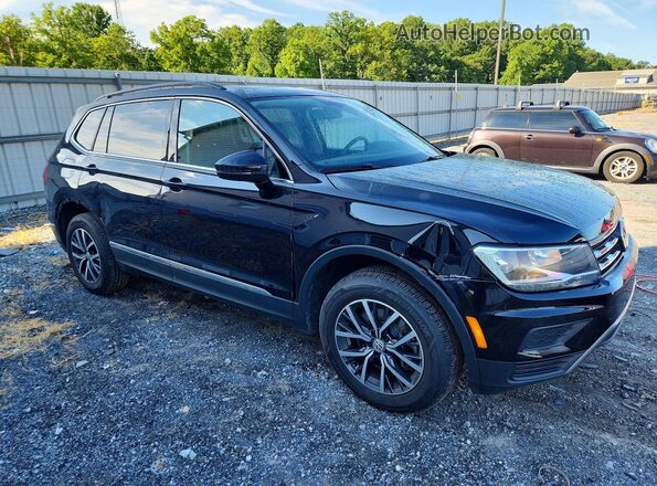 3VV2B7AX6LM010591 2020 VOLKSWAGEN TIGUAN Black Front right