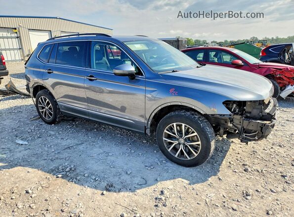 3VV2B7AX6LM076008 2020 VOLKSWAGEN TIGUAN Серый Передняя правая четверть