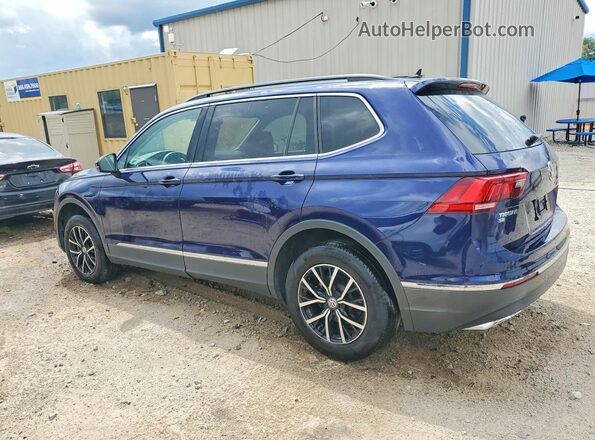 3VV2B7AX6MM128075 2021 VOLKSWAGEN TIGUAN Blue Tył lewy
