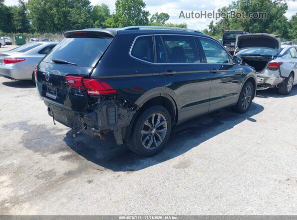 3VV2B7AX6NM149283 2022 VOLKSWAGEN TIGUAN Черный Задняя правая четверть