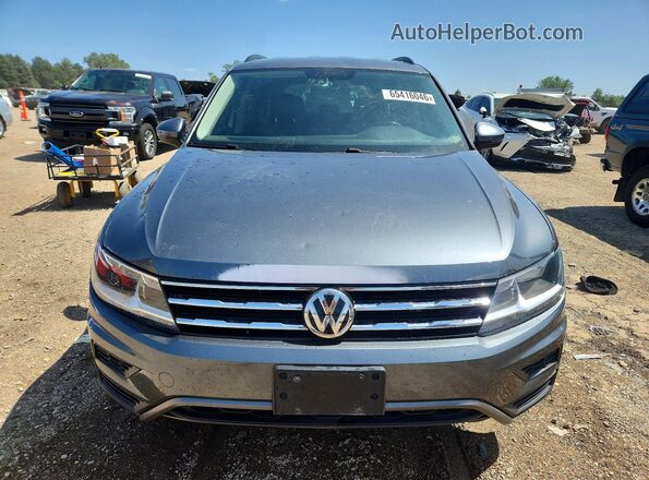 3VV2B7AX7KM042755 2019 VOLKSWAGEN TIGUAN Gray Դիմացի տեսք