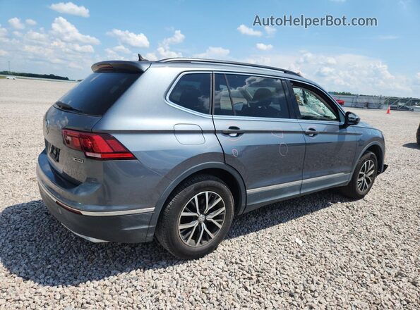 3VV2B7AX7LM131209 2020 VOLKSWAGEN TIGUAN Синий Задняя правая четверть
