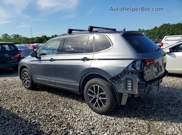 3VV2B7AX7MM074656 2021 VOLKSWAGEN TIGUAN Серый Задняя левая четверть