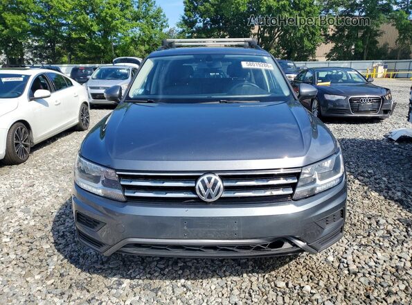 3VV2B7AX7MM074656 2021 VOLKSWAGEN TIGUAN Серый Вид спереди