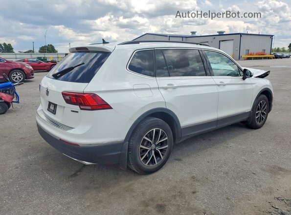 3VV2B7AX7MM141952 2021 VOLKSWAGEN TIGUAN White Задня права чверть