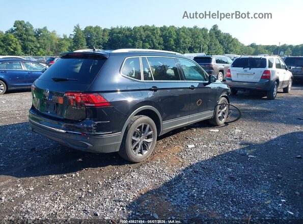 3VV2B7AX7NM039617 2022 VOLKSWAGEN TIGUAN Black Задня права чверть