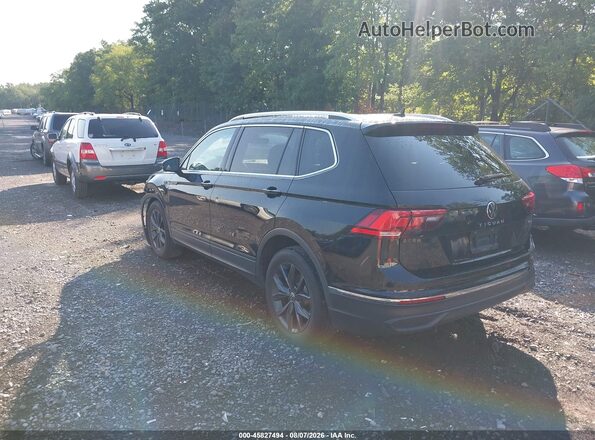 3VV2B7AX7NM039617 2022 VOLKSWAGEN TIGUAN Black Задня ліва чверть