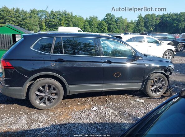 3VV2B7AX7NM039617 2022 VOLKSWAGEN TIGUAN Black Вид задньої частини салону