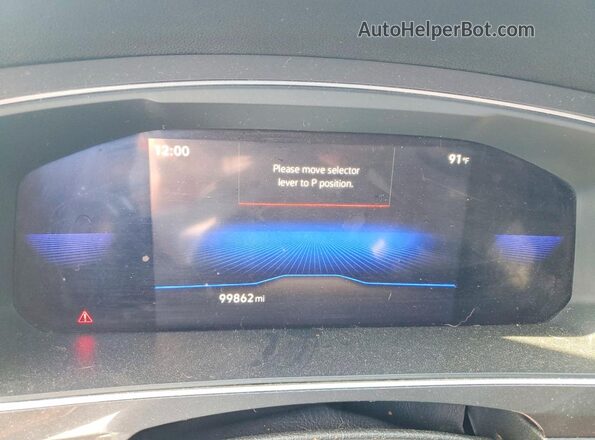 3VV2B7AX7NM121413 2022 VOLKSWAGEN TIGUAN Gray Instrument cluster view