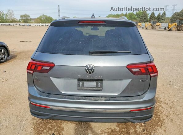 3VV2B7AX7PM004420 2023 VOLKSWAGEN TIGUAN Gray Հետևի տեսք