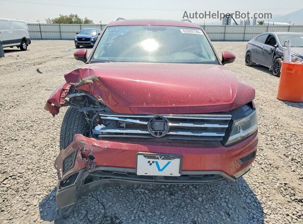 3VV2B7AX8JM042813 2018 VOLKSWAGEN TIGUAN Red Դիմացի տեսք