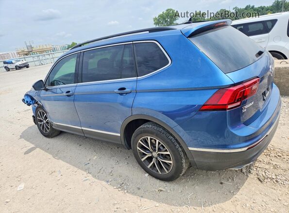3VV2B7AX8JM218386 2018 VOLKSWAGEN TIGUAN Blue Rear left