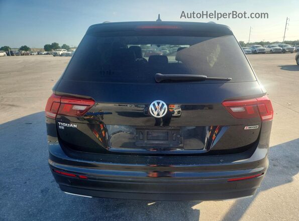 3VV2B7AX8KM012387 2019 VOLKSWAGEN TIGUAN Black Հետևի տեսք