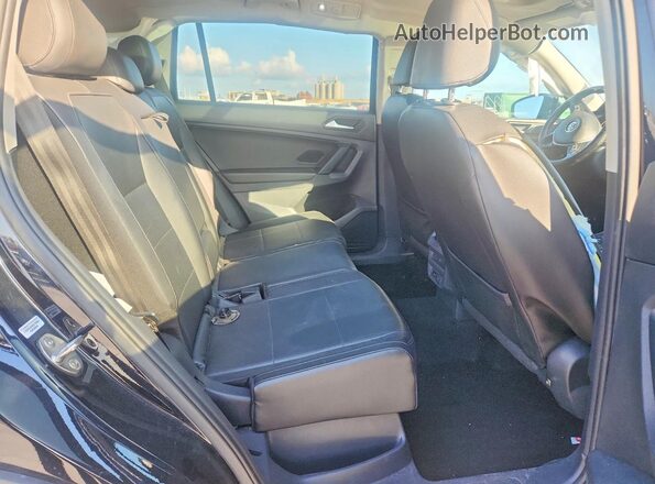 3VV2B7AX8KM012387 2019 VOLKSWAGEN TIGUAN Black Հետևի նստատեղերի տեսք