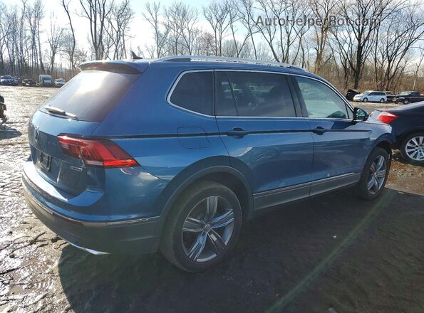 3VV2B7AX8LM070842 2020 VOLKSWAGEN TIGUAN Blue Հետևի աջ