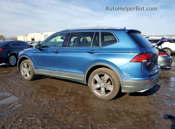 3VV2B7AX8LM070842 2020 VOLKSWAGEN TIGUAN Blue Հետևի ձախ