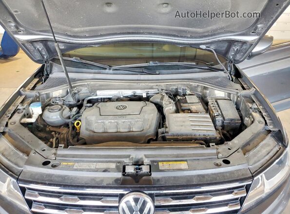 3VV2B7AX8LM173369 2020 VOLKSWAGEN TIGUAN Gray ძრავის განყოფილების ხედი