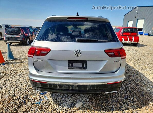 3VV2B7AX8MM003739 2021 VOLKSWAGEN TIGUAN Silver Вид ззаду